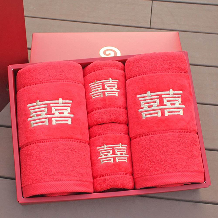 婚慶毛巾定制，需要了解這些注意事項(xiàng)